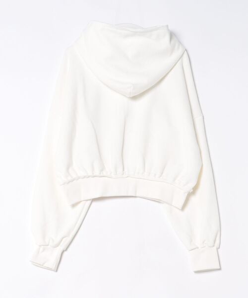 L.H.P(エルエイチピー)の「DOGMA EHKS/ドグマエークス/OVERSIZED ZIP-UP HOODIE(パーカー・レディース・ブラック/ホワイト・F)」の4枚目の写真