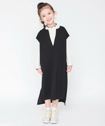 BRANSHES | VネックロングJSK(ジャンパースカート)