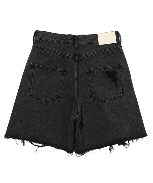 DISTRESSED DENIM SHORTSの3枚目の写真