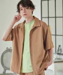 MONO-MART | T/R アーバンミリタリー オーバーサイズ コーチジャケット(1/2 sleeve)(ブルゾン)