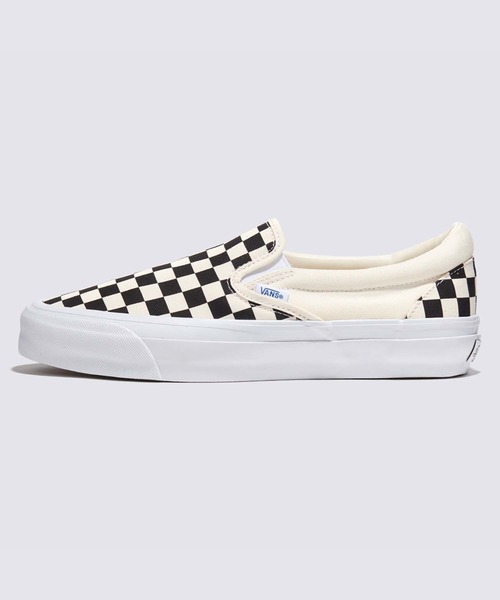 VANS(バンズ)の「VANS PREMIUM スリッポン / Slip-On Reissue 98 LX VN000CSE(スリッポン・メンズ・ブラック×ホワイト/ブラック・4.5/5/5.5/6/6.5/7/7.5/8.5/9/9.5/4/10/10.5/11/11.5/8/12)」の18枚目の写真