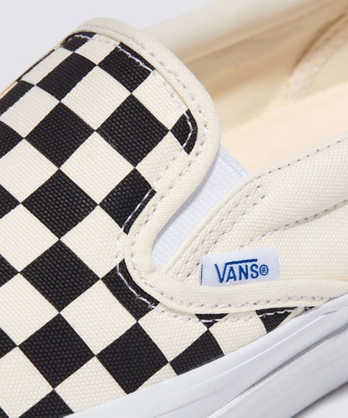 VANS(バンズ)の「VANS PREMIUM スリッポン / Slip-On Reissue 98 LX VN000CSE(スリッポン・メンズ・ブラック×ホワイト/ブラック・4.5/5/5.5/6/6.5/7/7.5/8.5/9/9.5/4/10/10.5/11/11.5/8/12)」の6枚目の写真