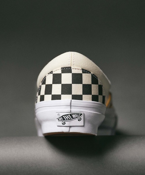 VANS(バンズ)の「VANS PREMIUM スリッポン / Slip-On Reissue 98 LX VN000CSE(スリッポン・メンズ・ブラック×ホワイト/ブラック・4.5/5/5.5/6/6.5/7/7.5/8.5/9/9.5/4/10/10.5/11/11.5/8/12)」の16枚目の写真