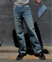Ameri | LOW WAIST DENIM(デニムパンツ)