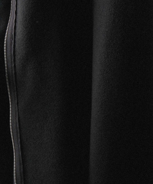 Alfred Alex(アルフレッドアレックス)の「【Alfred Alex】Rubber Logo Zip Hoodie/ラバーロゴ フルジップパーカー(パーカー・メンズ・ブラック/チャコール/ナチュラル/グレー/ライトグレー/パープル系/ブラウン系/ボルドー/グレイッシュブルー/スミクロ/キャメル・M/L/S/XL)」の21枚目の写真