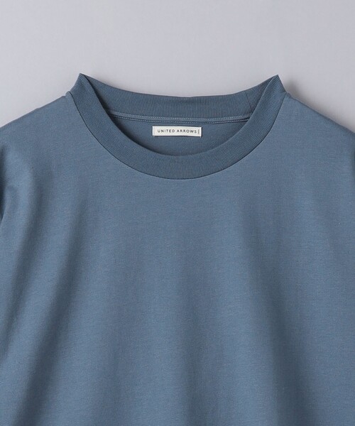 UNITED ARROWS(ユナイテッドアローズ)の「SARROWS/サローズ オーガニックコットン クルーネック Tシャツ(Tシャツ/カットソー・メンズ・ホワイト/ブラック/グレー/コバルトブルー・S/M/XL/L)」の21枚目の写真