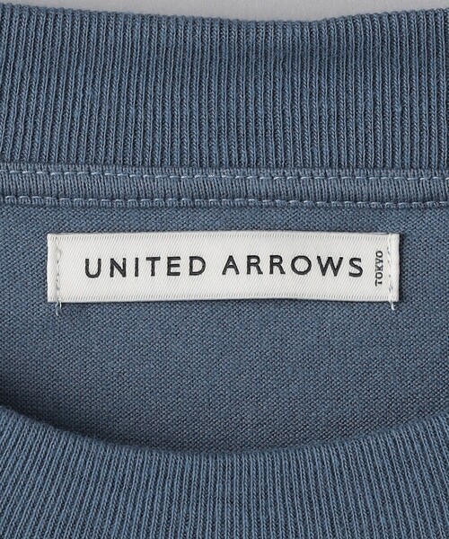 UNITED ARROWS(ユナイテッドアローズ)の「SARROWS/サローズ オーガニックコットン クルーネック Tシャツ(Tシャツ/カットソー・メンズ・ホワイト/ブラック/グレー/コバルトブルー・S/M/XL/L)」の6枚目の写真