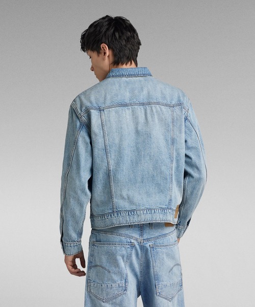 G-STAR(ジースター)の「DAKOTA JACKET/クラシックディテールデニムジャケット(デニムジャケット・メンズ・インディゴブルー・LARGE/MEDIUM/SMALL)」の6枚目の写真
