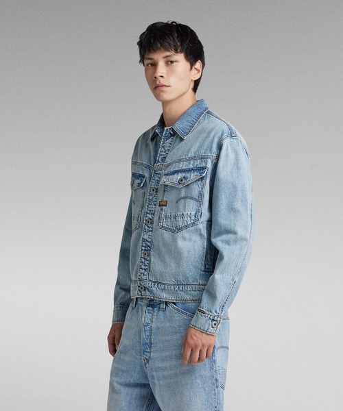 G-STAR(ジースター)の「DAKOTA JACKET/クラシックディテールデニムジャケット(デニムジャケット・メンズ・インディゴブルー・LARGE/MEDIUM/SMALL)」の7枚目の写真
