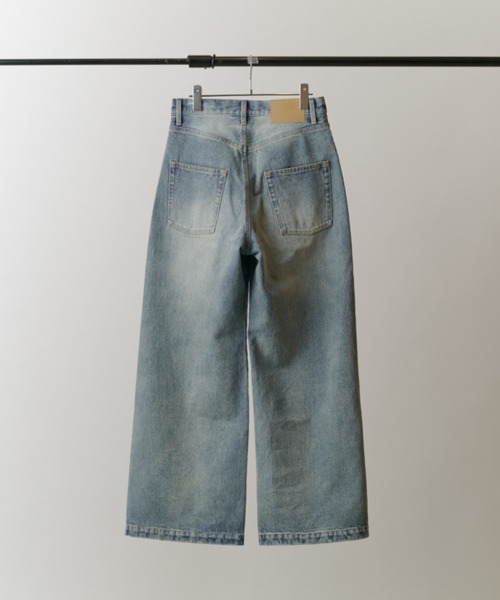 Lui's(ルイス)の「ワイドフィットデニムパンツ(デニムパンツ・メンズ・ブラック系その他2/インディゴブルー/ブラウン・30/34/32)」の18枚目の写真