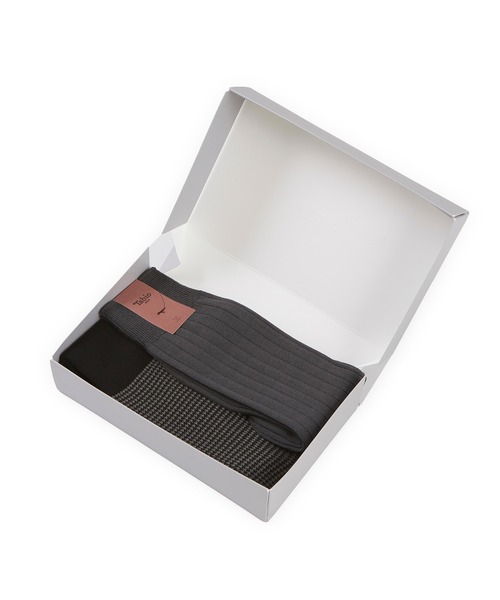 WEB限定/ 仕事を頑張る大切な人へ メンズ2足セット(ギフトBOX付)の1枚目の写真