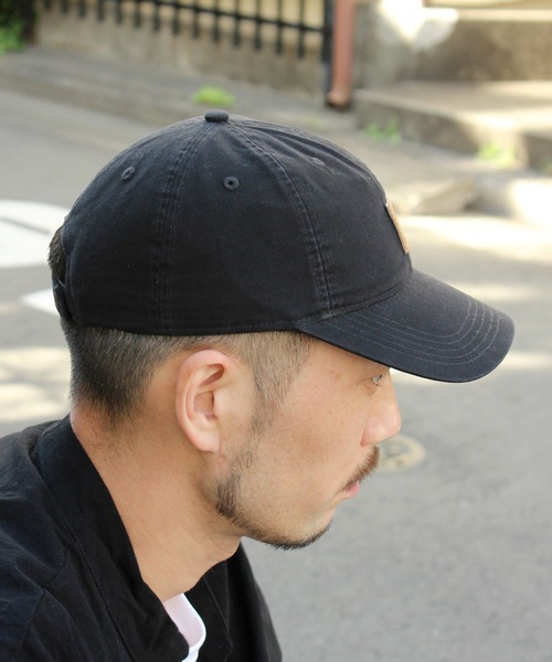 Carhartt(カーハート)の「【carhartt】カーハート キャップ ストラップバック Odessa Cap ウォッシュ加工 100289(キャップ・メンズ・ブラック/ブラウン/ネイビー/アーミー/カーキ/グレー/オレンジ/ダークグリーン/ワインレッド/オリーブ/ピンク・FREE)」の12枚目の写真
