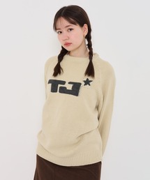 TINA:JOJUN | ユニセックス ジャガードニット TINA:JOJUN(ニット/セーター)