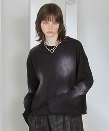 【Spielio】Vintage-inspired cropped Tee/ ヴィンテージライク クロップドTシャツ(ロンT)