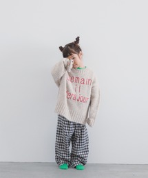 LOWRYS FARM | ロゴシシュウBIGニット 357635(ニット/セーター)