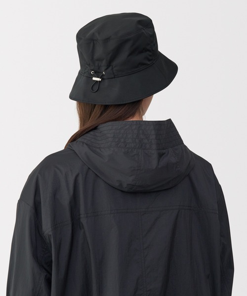 MUJI Labo(ムジラボ)の「〔MUJI Labo〕撥水バケットハット(ハット・メンズ・グレー系/ブラック・FREE)」の18枚目の写真