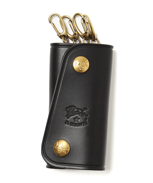 IL BISONTE(イルビゾンテ)の「IL BISONTE / ORIGINAL LEATHER / キーケース(キーケース/キーアクセサリー・レディース・ライトブラウン/ナチュラル/オレンジ/グリーン/レンガ/ネイビー/グレー/オリーブ/カーキ/レッド/ダークブラウン/ブラック/ホワイト・FREE)」の14枚目の写真