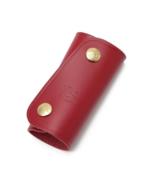 IL BISONTE(イルビゾンテ)の「IL BISONTE / ORIGINAL LEATHER / キーケース(キーケース/キーアクセサリー・レディース・ライトブラウン/ナチュラル/オレンジ/グリーン/レンガ/ネイビー/グレー/オリーブ/カーキ/レッド/ダークブラウン/ブラック/ホワイト・FREE)」の11枚目の写真