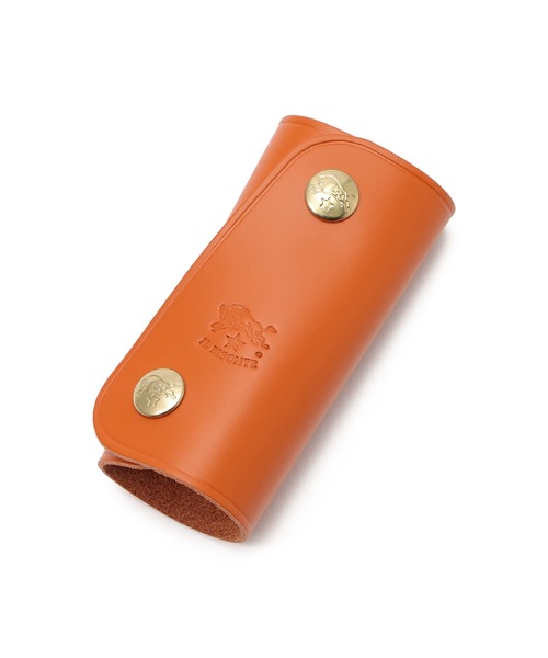 IL BISONTE(イルビゾンテ)の「IL BISONTE / ORIGINAL LEATHER / キーケース(キーケース/キーアクセサリー・レディース・ライトブラウン/ナチュラル/オレンジ/グリーン/レンガ/ネイビー/グレー/オリーブ/カーキ/レッド/ダークブラウン/ブラック/ホワイト・FREE)」の13枚目の写真