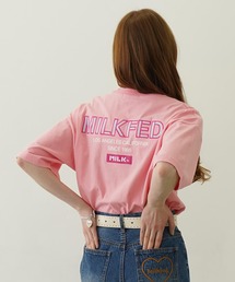 MILKFED. | MILKFED. PLAID LOGO WIDE S/S TEE(Tシャツ/カットソー)