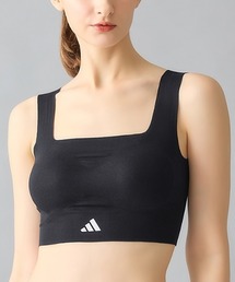 adidas | adidas/アディダス スポーツブラ クロップトップ 完全無縫製でチクチクしにくい(スポーツブラ)