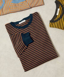 【限定展開】ビックシルエットボーダーロングスリーブTシャツ