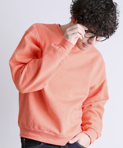 JERZEES(ジャージーズ)の「【JERZEES/ジャージーズ】 CREW SWEAT/クルースウェツト(スウェット・メンズ・ネイビー/イエロー/オレンジ/オフホワイト/ターコイズブルー/グレー・MEDIUM/SMALL)」の15枚目の写真