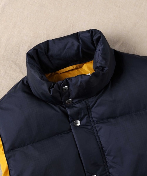 CAMP7(キャンプセブン)の「【CAMP7】レトロダウンベスト(ベスト・メンズ・グリーン/ネイビー・M/L/XL)」の9枚目の写真