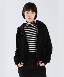 To b. by agnes b. | WW76 HOODIE モールストライプジップフーディ(パーカー)