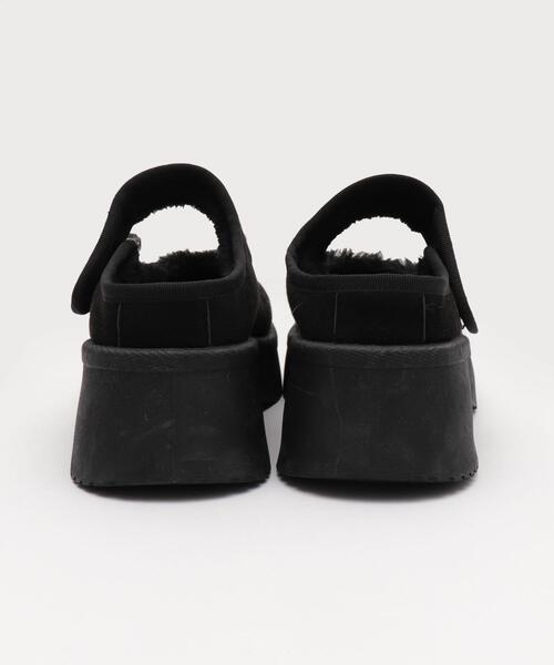 WEGO(ウィゴー)の「WEGO/ムートンタッチメリージェーンシューズ(スリッポン・レディース・ブラック/キャメル・LARGE/MEDIUM/SMALL)」の22枚目の写真