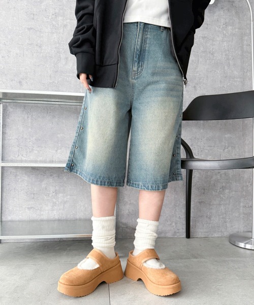 WEGO(ウィゴー)の「WEGO/ムートンタッチメリージェーンシューズ(スリッポン・レディース・ブラック/キャメル・LARGE/MEDIUM/SMALL)」の11枚目の写真