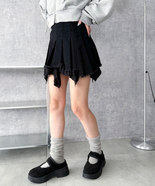 WEGO(ウィゴー)の「WEGO/ムートンタッチメリージェーンシューズ(スリッポン・レディース・ブラック/キャメル・LARGE/MEDIUM/SMALL)」の6枚目の写真
