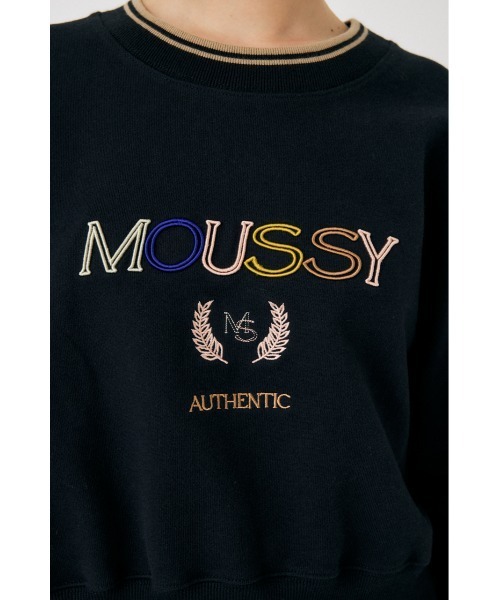 MOUSSY(マウジー)の「【ZOZO・一部店舗限定】MOUSSY OUTLINE プルオーバー(スウェット・レディース・ブラック/マジェンタ/ホワイト・FREE)」の11枚目の写真