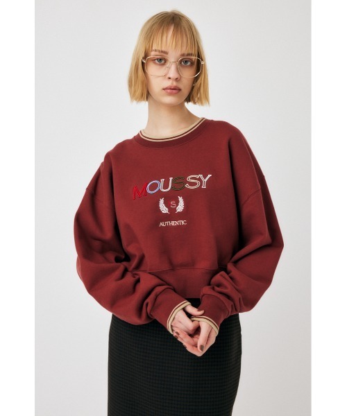 MOUSSY(マウジー)の「【ZOZO・一部店舗限定】MOUSSY OUTLINE プルオーバー(スウェット・レディース・ブラック/マジェンタ/ホワイト・FREE)」の15枚目の写真