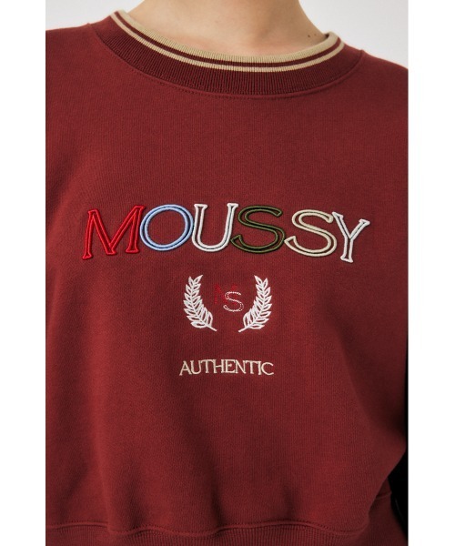 MOUSSY(マウジー)の「【ZOZO・一部店舗限定】MOUSSY OUTLINE プルオーバー(スウェット・レディース・ブラック/マジェンタ/ホワイト・FREE)」の22枚目の写真