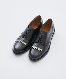 TOGA VIRILIS | WING TIP SHOES BLACK PIOLIDO(ドレスシューズ)