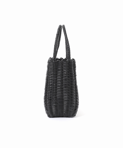 Le Voyage en Panier(ルヴォヤージュアンパニエ)の「【Le voyage en panier/ルヴォヤージュアンパニエ 】PVC Bag:かごバッグ(かごバッグ・レディース・ブラック/ブラウン・FREE)」の9枚目の写真