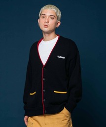 SWITCH COLOR KNIT CARDIGAN