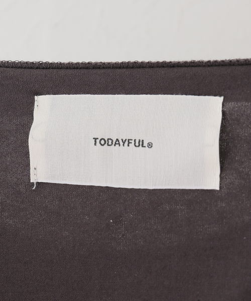 TODAYFUL(トゥデイフル)の「【TODAYFUL / トゥデイフル】Puff Shoulder Tanktop(Tシャツ/カットソー・レディース・ブラック/ホワイト・FREE)」の16枚目の写真
