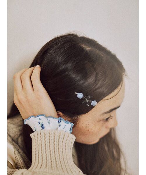 merry jenny(メリージェニー)の「acrylic bear hair pin(ヘアピン・レディース・クリア/ブラウン/ブラック・FREE)」の5枚目の写真