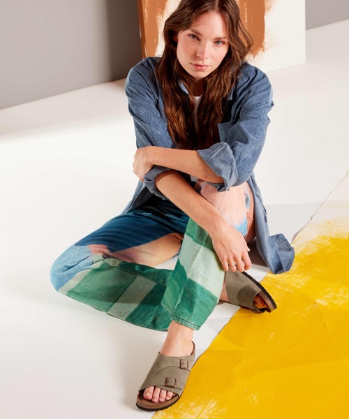 BIRKENSTOCK(ビルケンシュトック)の「Zurich Suede Soft Footbed 【レギュラー幅】 ユニセックス(サンダル・メンズ・ベージュ/モカ/ブラック/キャメル・42/40/41/43/39/44)」の21枚目の写真