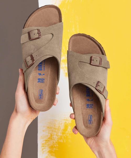 BIRKENSTOCK(ビルケンシュトック)の「Zurich Suede Soft Footbed 【レギュラー幅】 ユニセックス(サンダル・メンズ・ベージュ/モカ/ブラック/キャメル・42/40/41/43/39/44)」の22枚目の写真