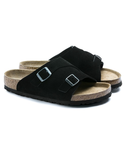 BIRKENSTOCK(ビルケンシュトック)の「Zurich Suede Soft Footbed 【レギュラー幅】 ユニセックス(サンダル・メンズ・ベージュ/モカ/ブラック/キャメル・42/40/41/43/39/44)」の7枚目の写真