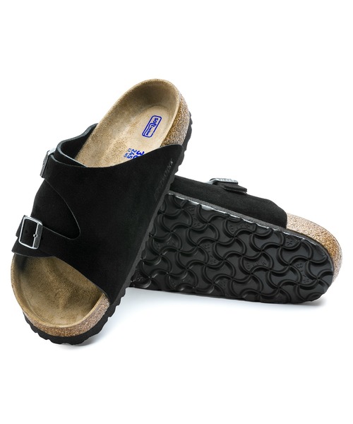BIRKENSTOCK(ビルケンシュトック)の「Zurich Suede Soft Footbed 【レギュラー幅】 ユニセックス(サンダル・メンズ・ベージュ/モカ/ブラック/キャメル・42/40/41/43/39/44)」の9枚目の写真