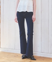 Heather | 【脚長×美脚を叶える、Heatherの新定番】身長別デニム ISKOフレアデニムパンツ 575793(デニムパンツ)