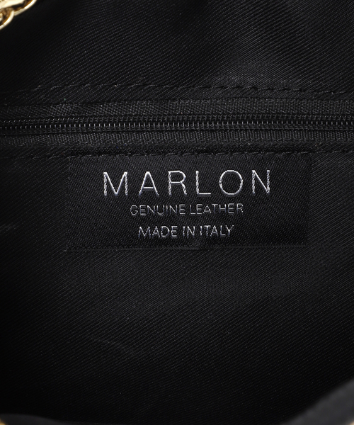 MARLON FIRENZE(マーロンフィレンツェ)の「【MARLON FIRENZE/マルロン】スタッズチェーンBAG:バッグ(クラッチバッグ・レディース・ブラック/ブラウン系その他/ブルー・FREE)」の9枚目の写真
