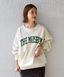 【WEB限定/SHIPS別注】RUSSELL ATHLETIC: ビッグシルエット プリント スウェット (トレーナー) 21SS