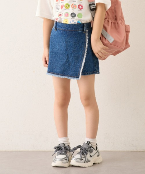 【一部店舗限定】【KIDS】【emma】デニムパレオキュロットの19枚目の写真