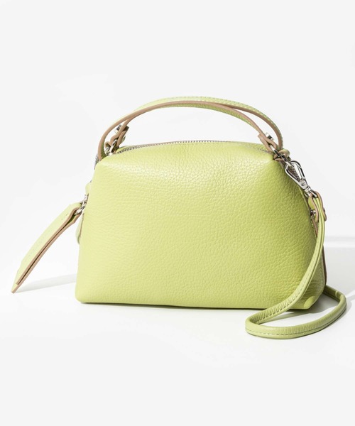 GIANNI CHIARINI(ジャンニ キアリーニ)の「GIANNI CHIARINI ALIFA ジャンニ キアリーニ ハンドバッグ アリファ S(ハンドバッグ・レディース・ホワイト/ブラック/グレー/ライトグリーン/ベージュ/ブラウン系1/ブラウン系2/モスグリーン/ネイビー/オフホワイト/ベージュ系1/ホワイト系1/ライトピンク/オレンジ/オレンジ系・FREE)」の1枚目の写真