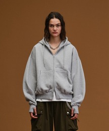 soerte | Heavy weight double zip-up hoodie /ヘビーウェイトダブルジップフーディー(パーカー)